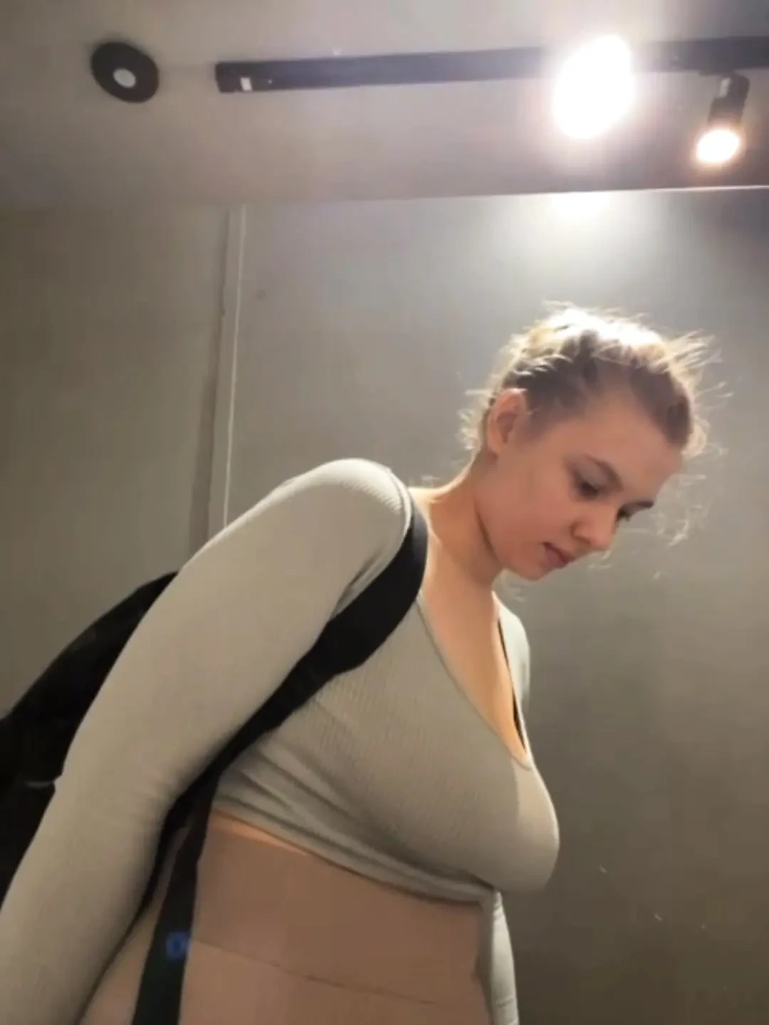 Fucking like crazy in a public gym