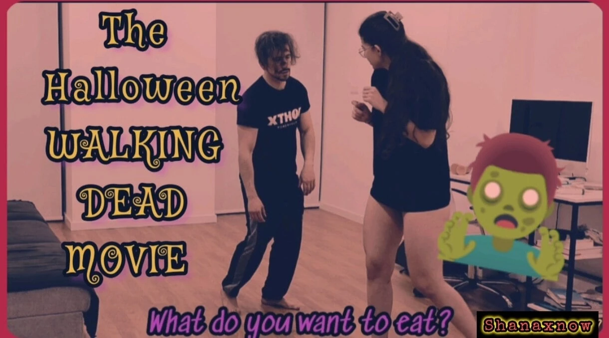 SHANAXNOW HALLOWEEN – ZOMBIE STARVING FOR YOUR ASS BJ CUM IN MOUTH