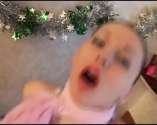 German Teen Showing How She Play with Her Toy