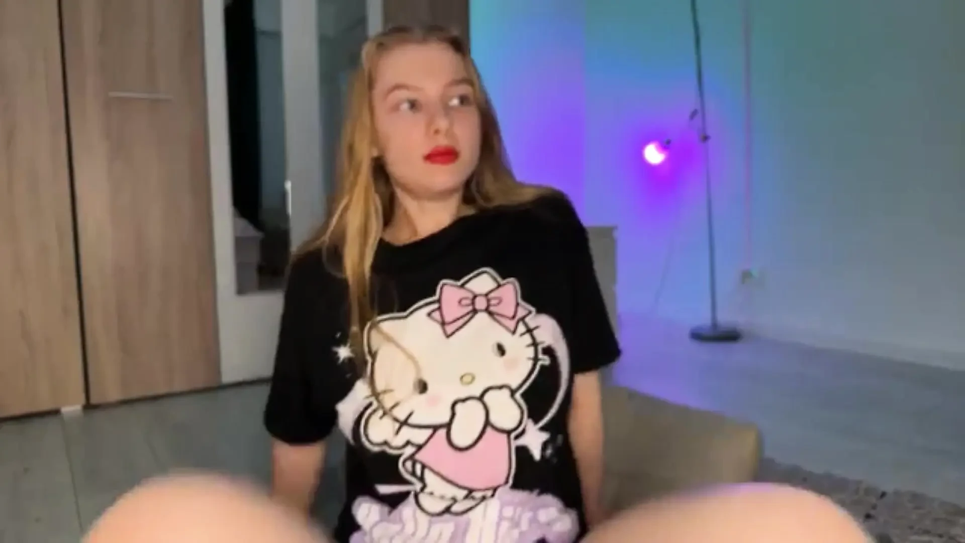 Natural Tits Playing