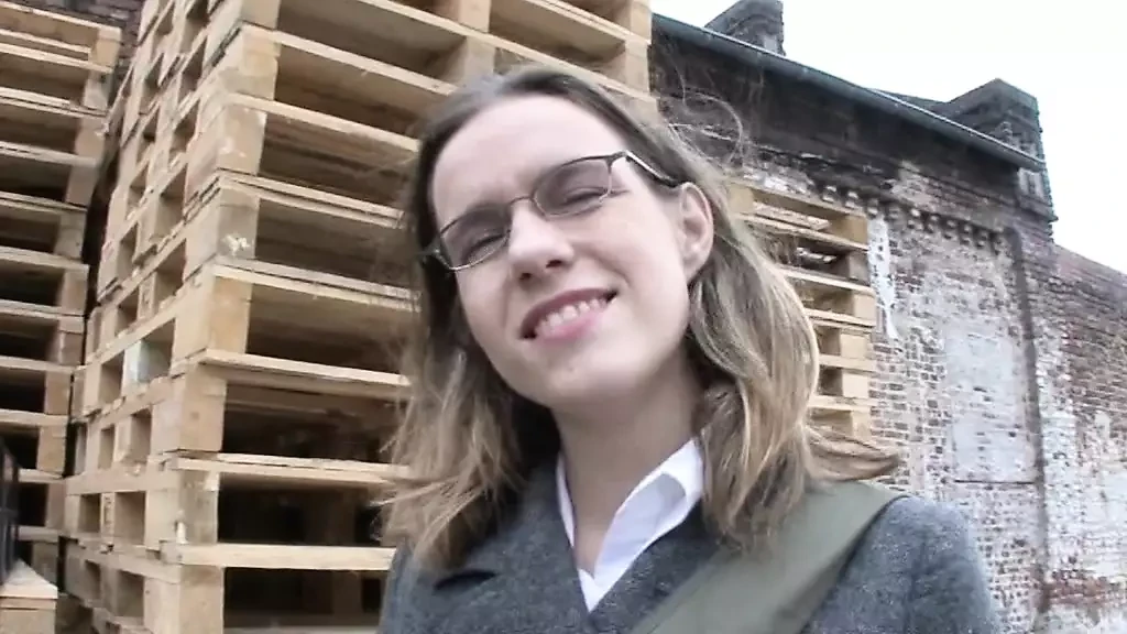 This scandalous teen wants to be a porn actress and masturbates with a sex toy in front of the camera