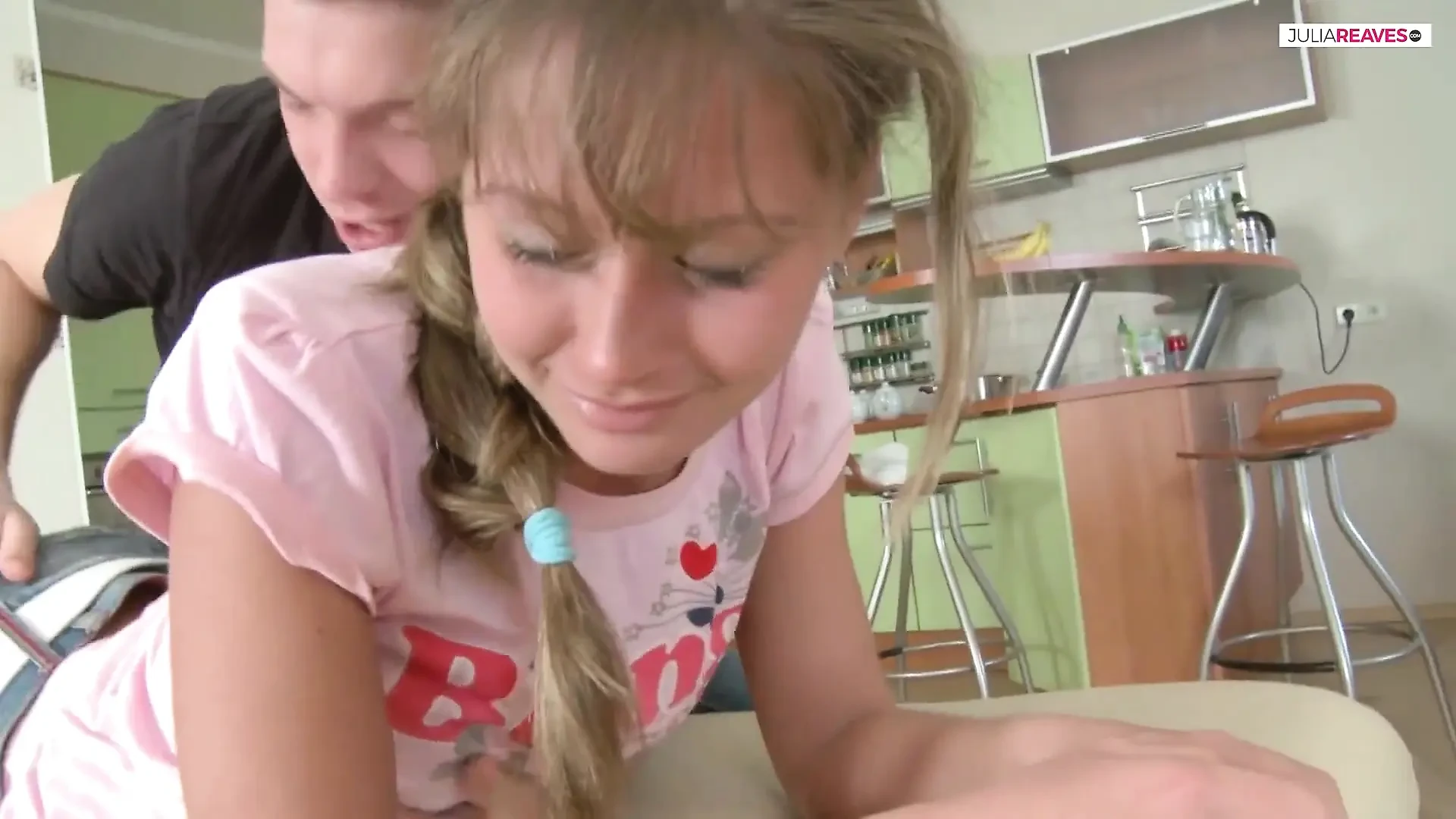 Hot  teen anal sex, gagged and submissive