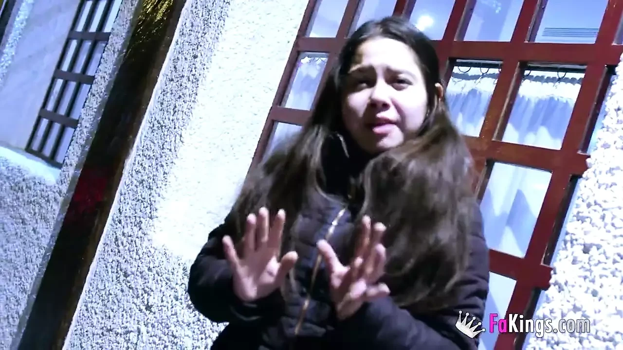 Convincing 19 years old babe Aimi Grace to do a porno: Her 40 years old friend manages to do it!