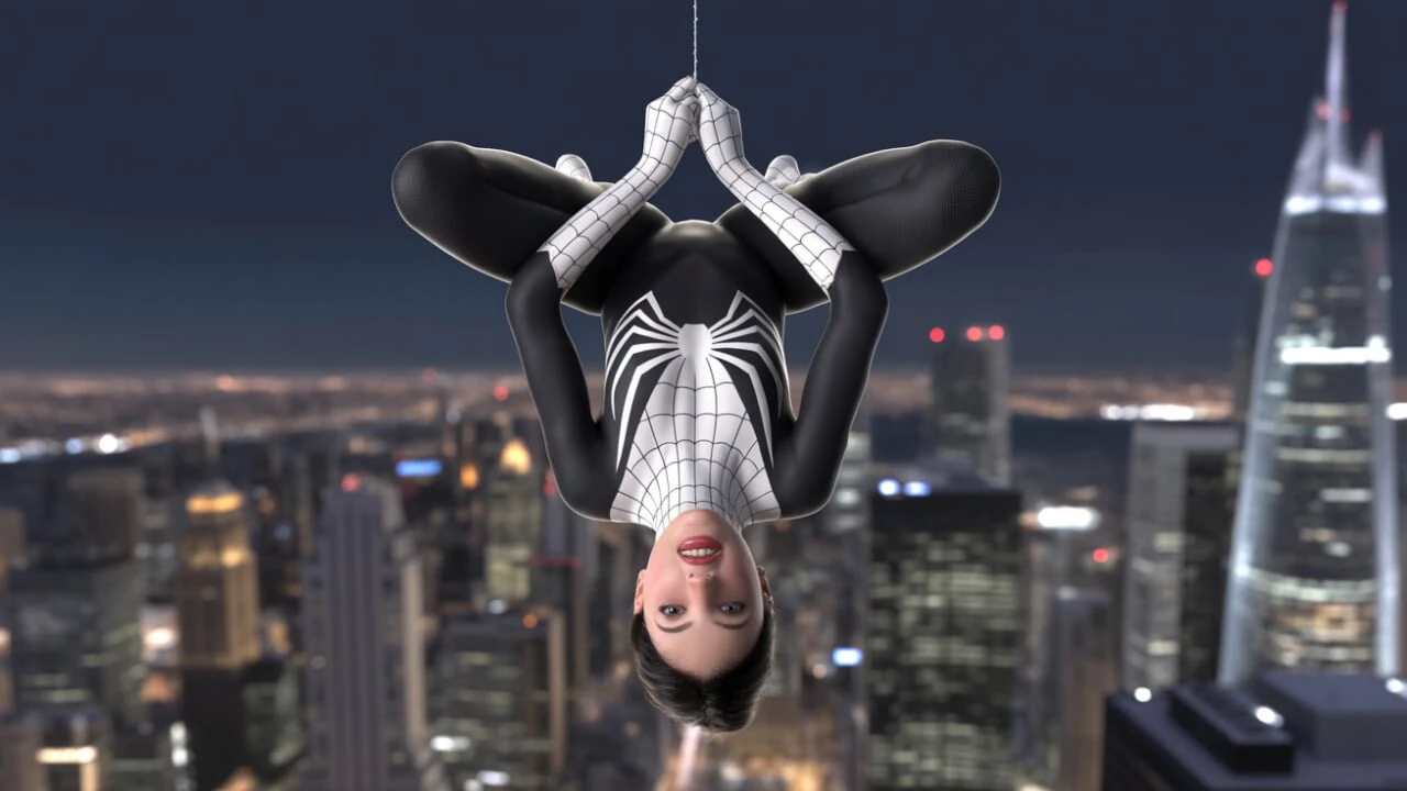 AWESOME SPIDERGIRL HARD FUCKED AT SUPERMARKET