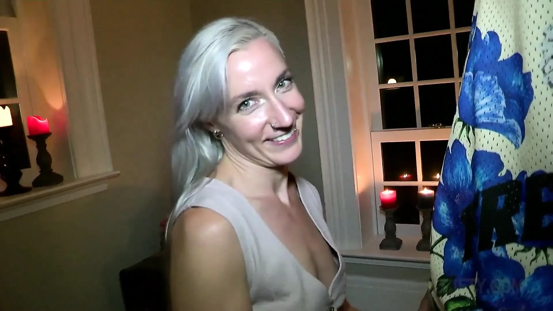 Embracing her true inner slut
