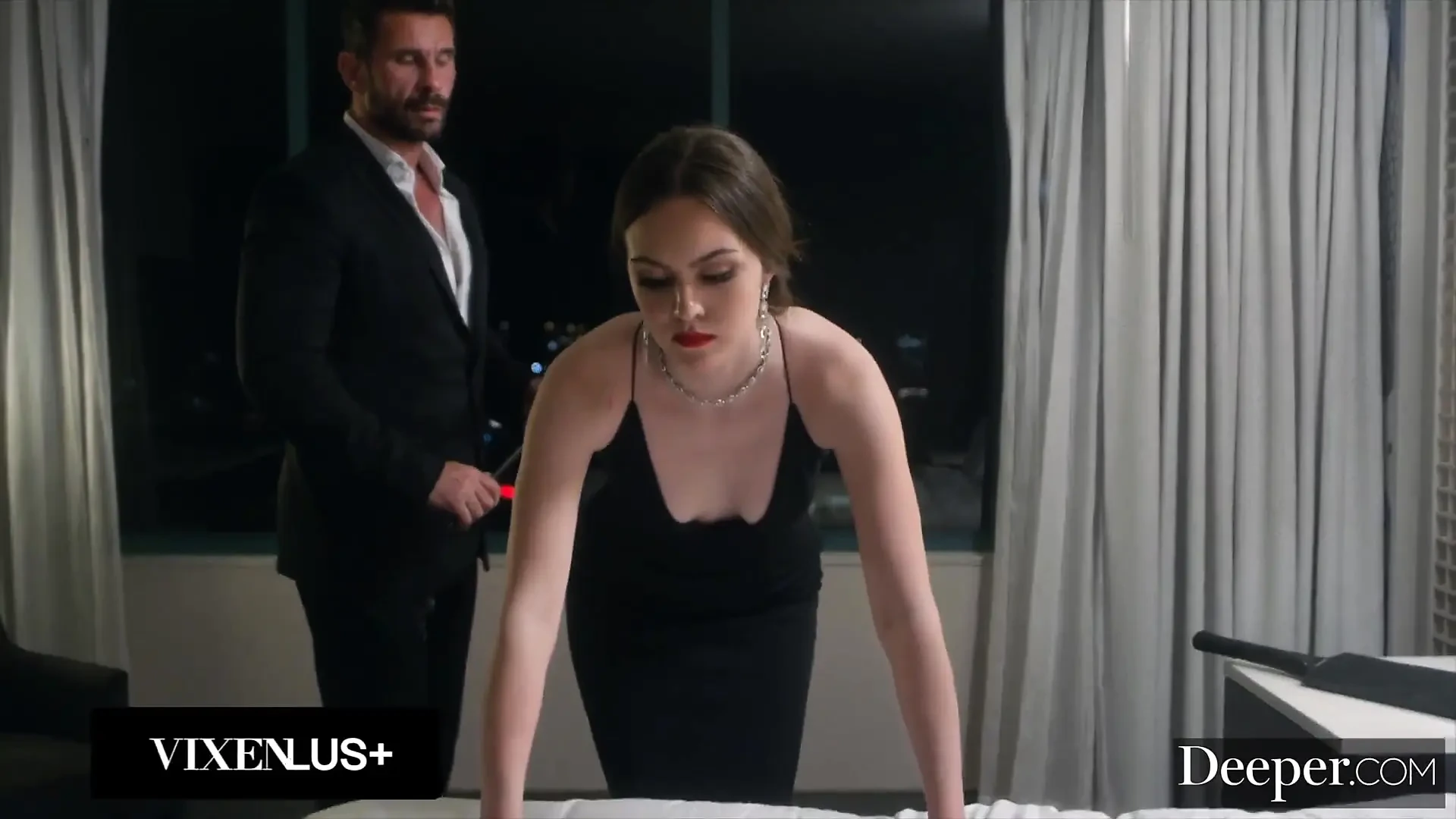 Deeper. Manuel Mentors Sexy Freya, an Aspiring Dominatrix