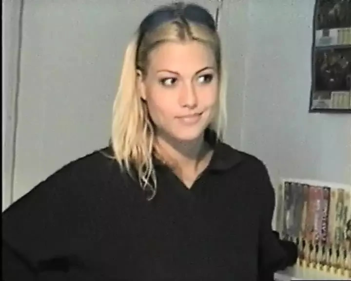 I present to you Carina a real blonde fairy with a great