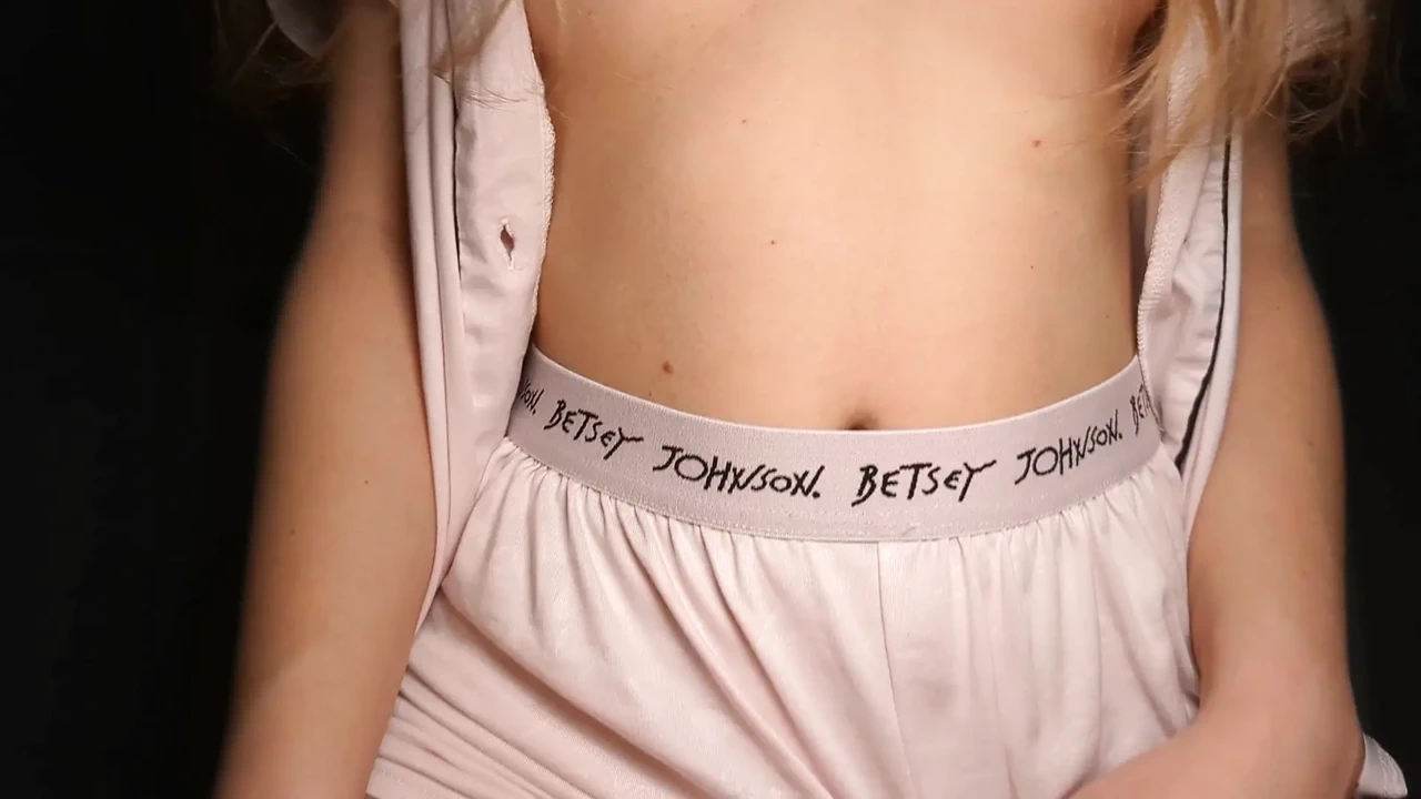 Skinny blonde lets herself be fucked in her tight pussy, sucks cock, and gets a lot of cum